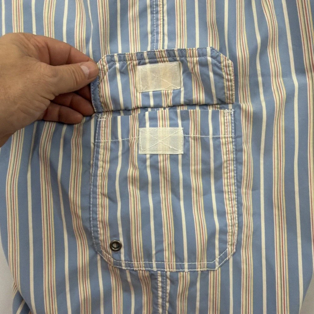 Polo Ralph Lauren Board Shorts Mens 40 Multicolor Stripe Swim‎ Trunks Board Surf